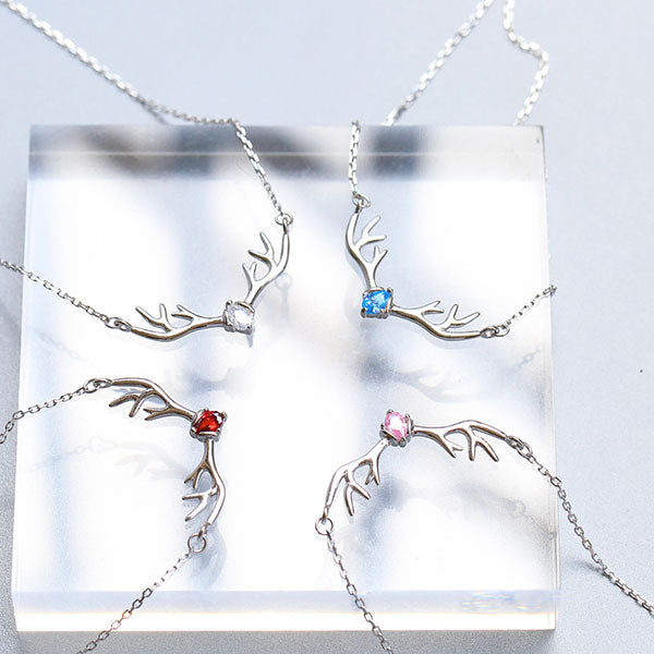 Cute 925 Sterling Silver Antler Shape Bracelet