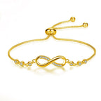Fashion Eternal Love 925 Sterling Silver Bracelet