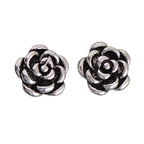 Fashion Flower Shape 925 Sterling Silver Earrings Price A Pair