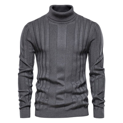 Fashion  Stand Collar Men's Sweater