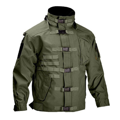 Water Resistant Men's Coat With Lots Of Pockets