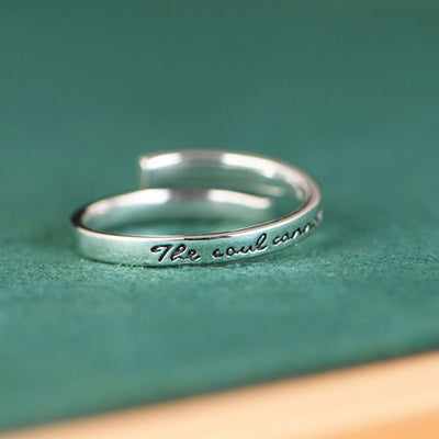 Neat And Clean 925 Sterling Silver Golden Leaf Ring