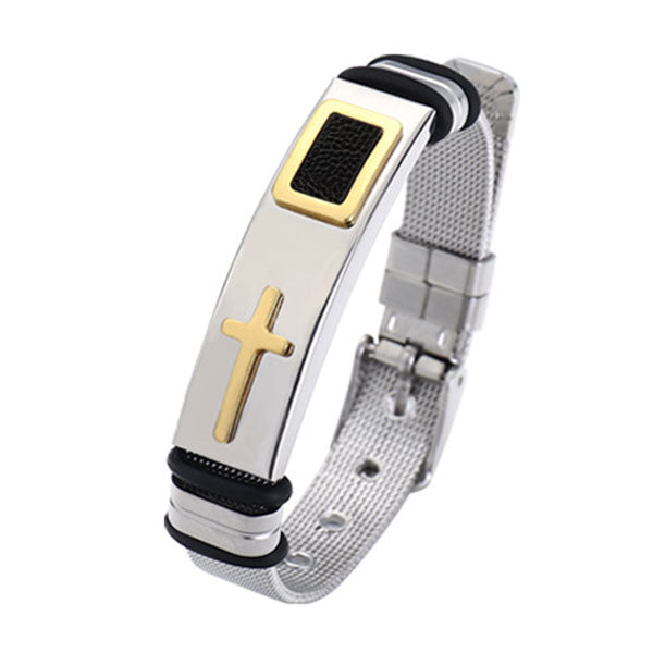 Fashion Simple Cross Bracelet For Men