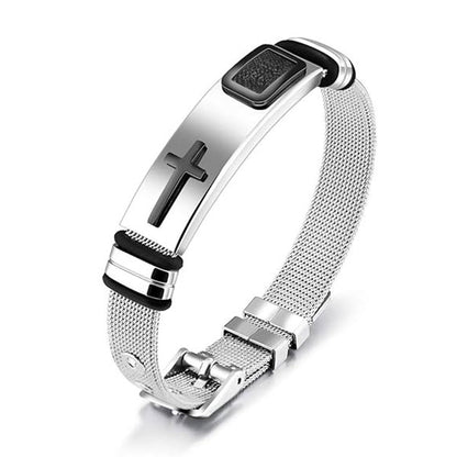 Fashion Simple Cross Bracelet For Men
