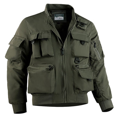 Classic Multi Front Pockets Men's Cargo Jacket
