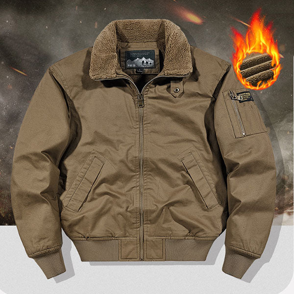 Fashion Solid Color Men's Short Coat