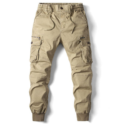 Fashion Straight Solid Color Men's Jogger Pants