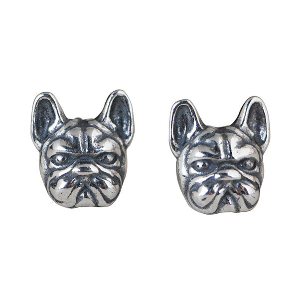 Fashion Dog Head Shape 925 Sterling Silver Earrings Price A Pair