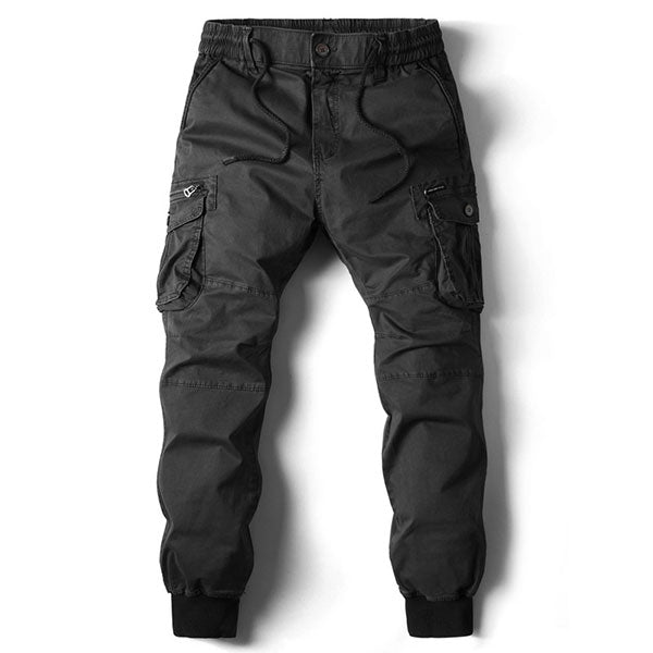 Fashion Straight Solid Color Men's Jogger Pants