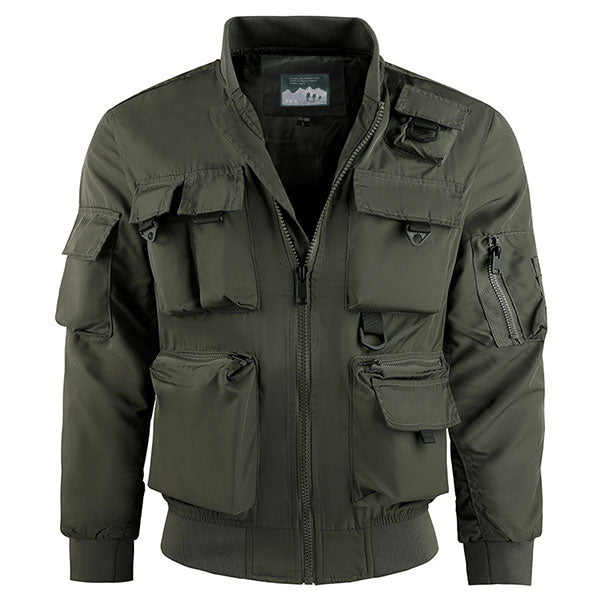 Classic Multi Front Pockets Men's Cargo Jacket