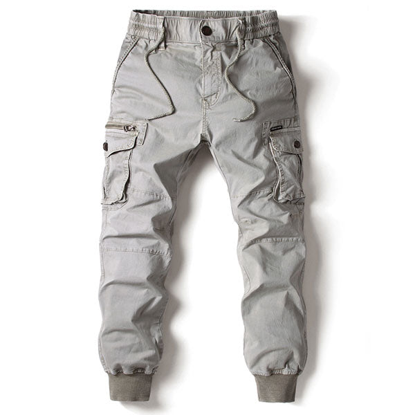 Fashion Straight Solid Color Men's Jogger Pants