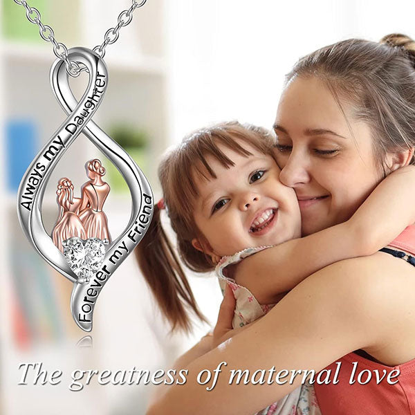 Deep Love Of Mother and Daughter Necklace