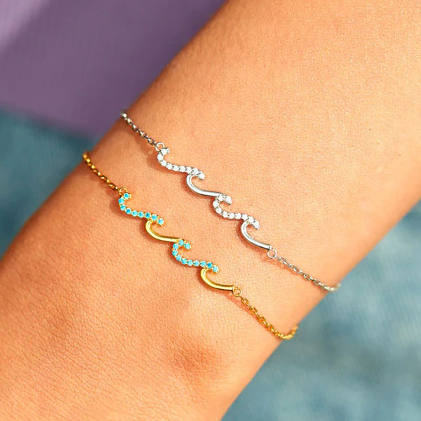 Fashion Tide Shape 925 Sterling Silver Bracelet