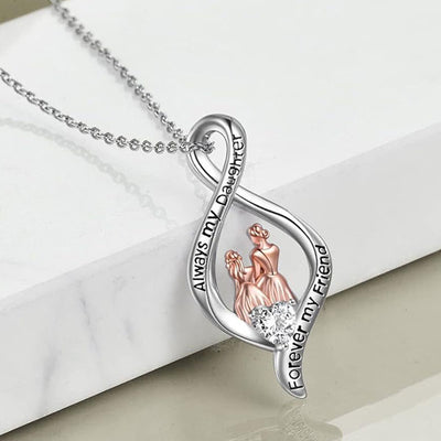 Deep Love Of Mother and Daughter Necklace