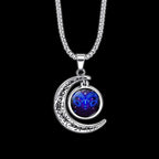 Fashion Zodiac Sign Unisex Necklace