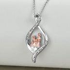 Deep Love Of Mother and Daughter Necklace