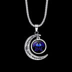 Fashion Zodiac Sign Unisex Necklace