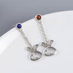 Rabbit And Parrot Shape 925 Sterling Silver Earrings Price A Pair