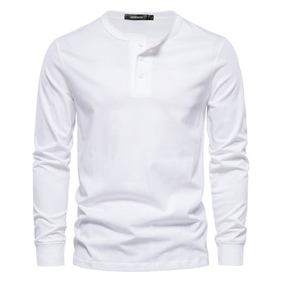 Fashion 100% Cotton Solid Color Men's Shirt