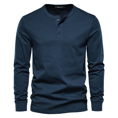 Fashion 100% Cotton Solid Color Men's Shirt