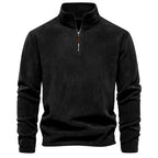 Men's Stand Collar Zipper Shirt