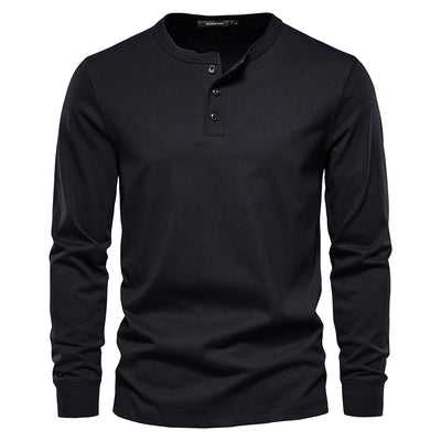 Fashion 100% Cotton Solid Color Men's Shirt