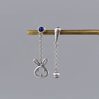 Rabbit And Parrot Shape 925 Sterling Silver Earrings Price A Pair
