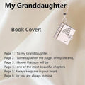 Moving Message Inside Notebook Necklace For Family Members