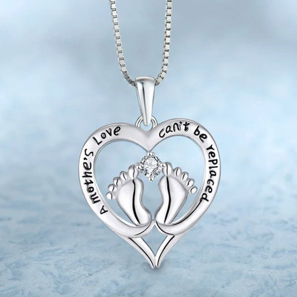 A Mother's Love Can't Be Replaced Necklace