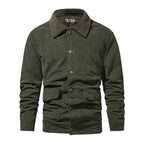 Men's Thick Causal Wear Corduroy Jacket US Size