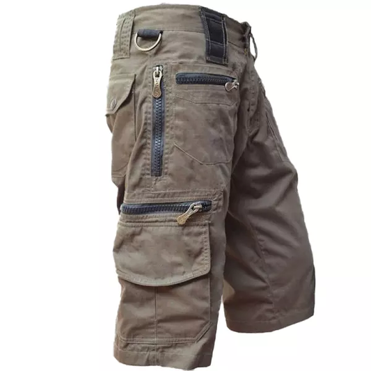 Men's Side Zip Elements Cargo Short Pants