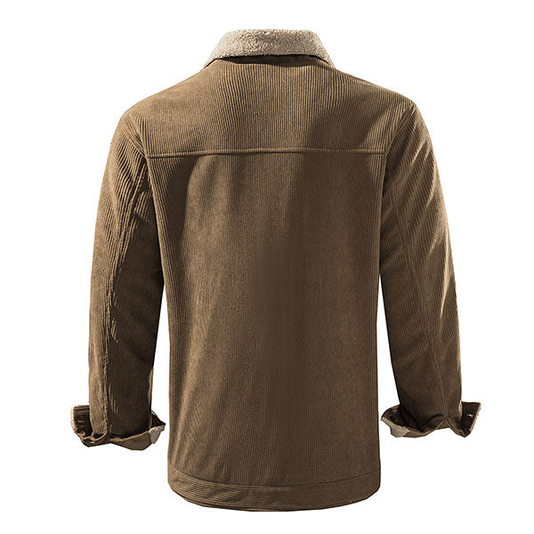 Men's Thick Causal Wear Corduroy Jacket US Size