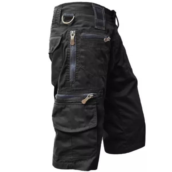 Men's Side Zip Elements Cargo Short Pants