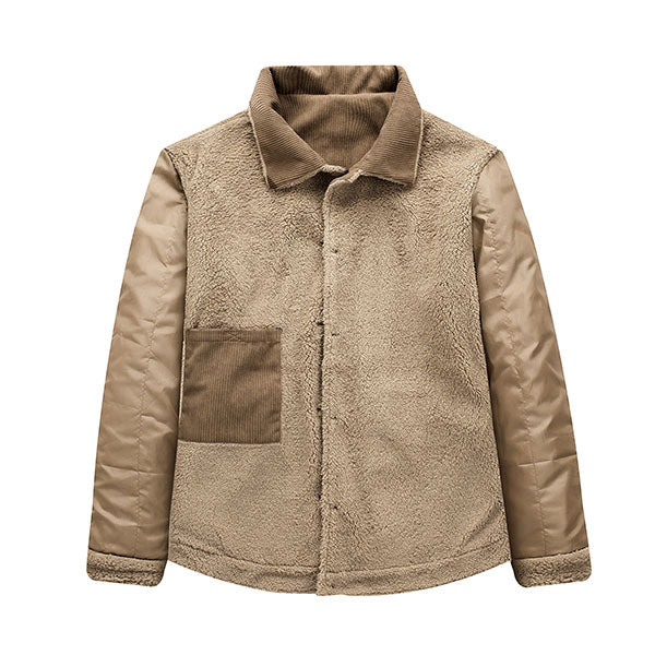 Men's Thick Causal Wear Corduroy Jacket US Size