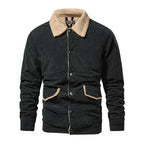 Men's Thick Causal Wear Corduroy Jacket US Size