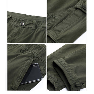Fashion Cotton Leisure Side Pocket Men's Cargo Pants
