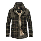 Fine Craftmanship Men's Shirt With Velvet Inside