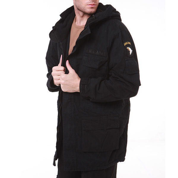 Classic Multi Pockets Men's Coat With Velvet Inside