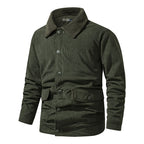 Men's Thick Causal Wear Corduroy Jacket US Size
