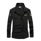 100% Cotton Airborne Army Style Long Sleeve Men's Shirt - Kingerousx