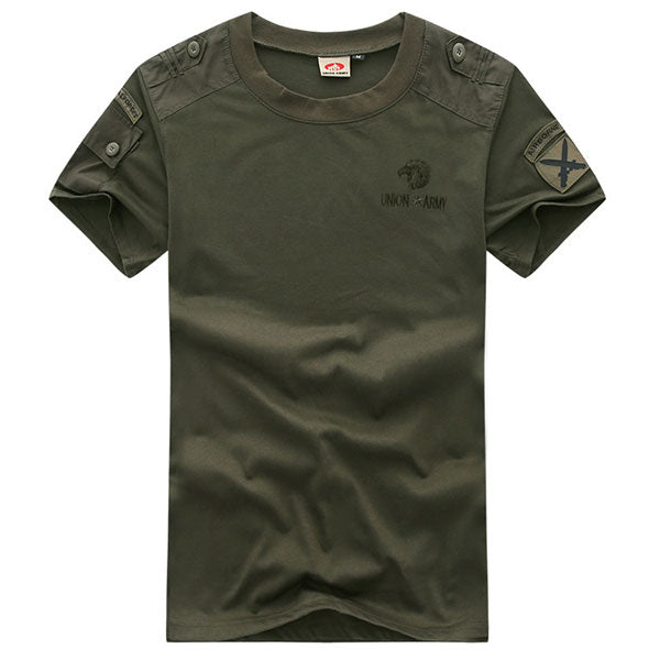 Fashion Design Casual Leisure Men's T-shirt 100% Cotton