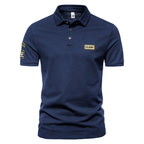Fashion Style Men's Turndown Collar T-Shirt