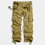 100% Fine Cotton Daily Wear Men's Cargo Pant Multi Pockets