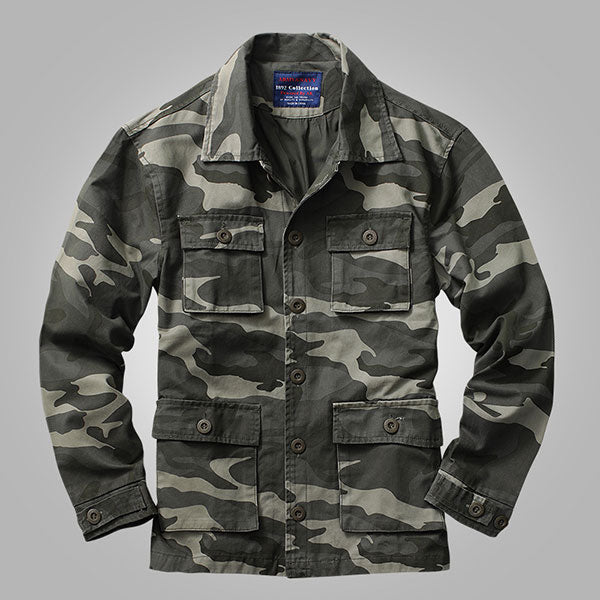 Classic 100% Cotton Men's Coat