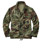 Army Style 100% Cotton Thick Heavy Causal Leisure Tank Jacket - Kingerousx