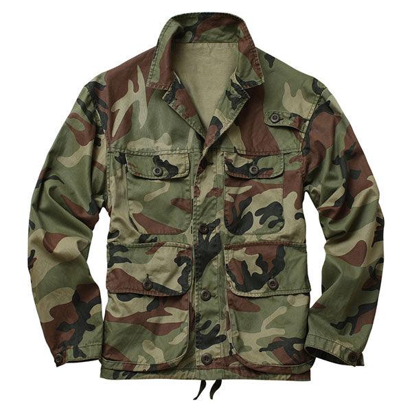 Army Style 100% Cotton Thick Heavy Causal Leisure Tank Jacket - Kingerousx