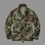 Army Style 100% Cotton Thick Heavy Causal Leisure Tank Jacket - Kingerousx