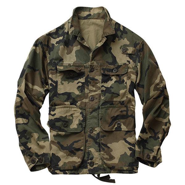 Army Style 100% Cotton Thick Heavy Causal Leisure Tank Jacket - Kingerousx