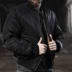 Army Style Daily Wear Men's Bomber Jacket Waterproof - Kingerousx