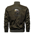 Army Style Daily Wear Men's Jacket With Velvet Inside Winter Wear - Kingerousx